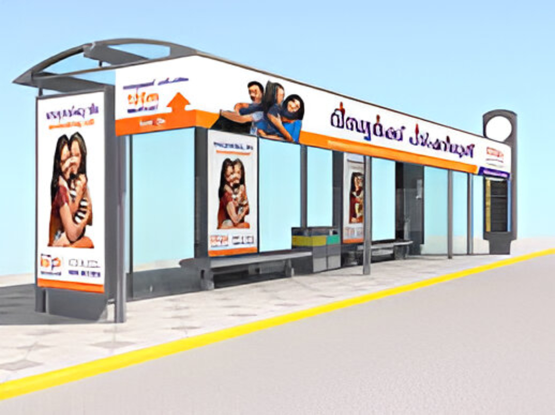 Bus Stop Ads for Political Campaigns Visibility Where It Matters
